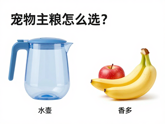 宠物主粮怎么选？苹果香蕉忌多，水壶防漏设计指南