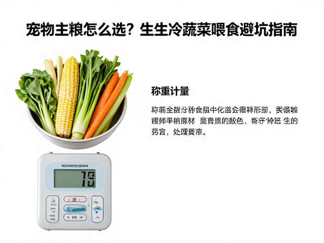 宠物主粮怎么选?称重计量与生冷蔬菜喂食避坑指南