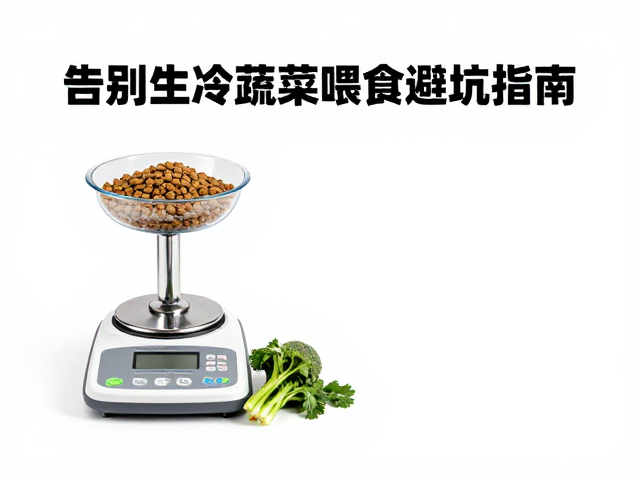 宠物主粮怎么选？称重计量与生冷蔬菜喂食避坑指南