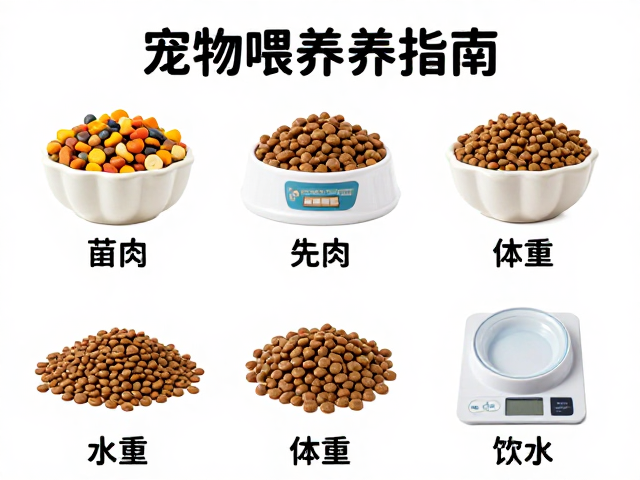 宠物喂养指南，主粮选择、碗装饮水清洁与体重定期称重法
