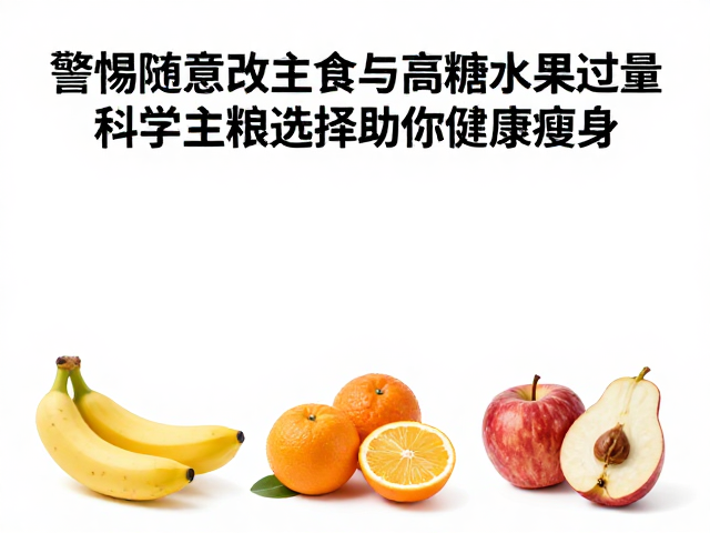 警惕随意更改主食与高糖水果过量，科学主粮选择助你健康瘦身