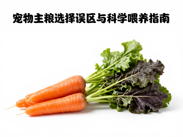 只喂胡萝卜和深色绿叶菜?宠物主粮选择误区与科学喂养指南