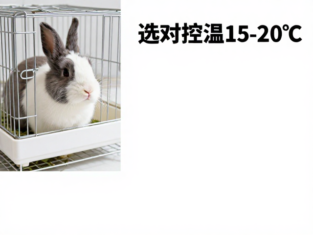 养兔指南,选对笼子,控温15-20℃,利用自然散射光