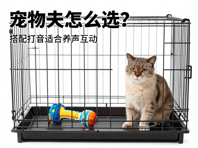 宠物笼怎么选?搭配磨牙玩具与轻声互动,打造静音高配养宠空间
