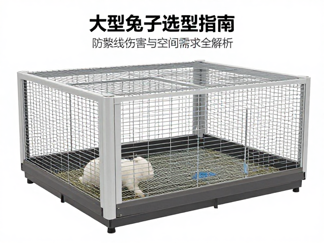 大型兔笼子选型指南,防紫外线伤害与空间需求全解析
