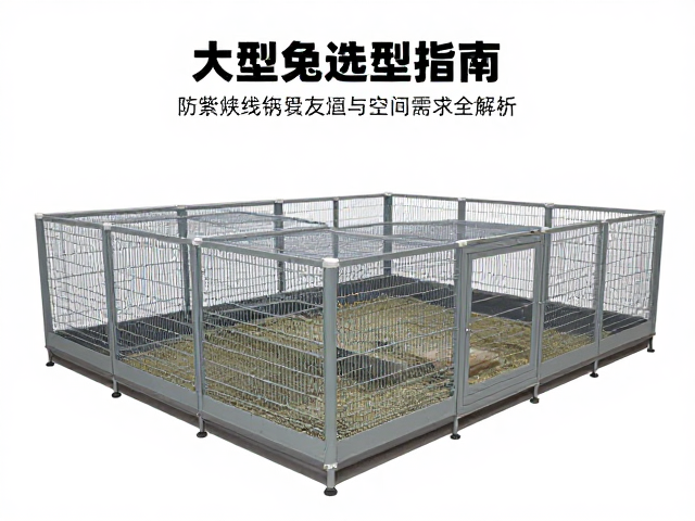 大型兔笼子选型指南,防紫外线伤害与空间需求全解析