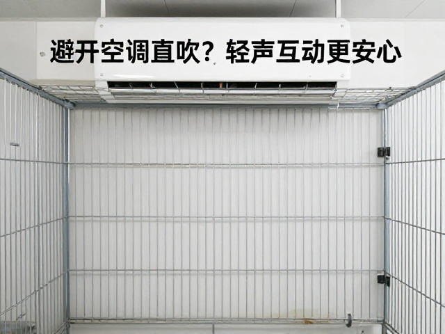 笼舍怎么选？避开空调直吹，轻声互动更安心