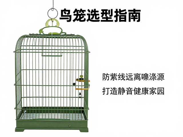 鸟笼选型指南,防紫外线与远离嘈杂源,打造静音健康家园