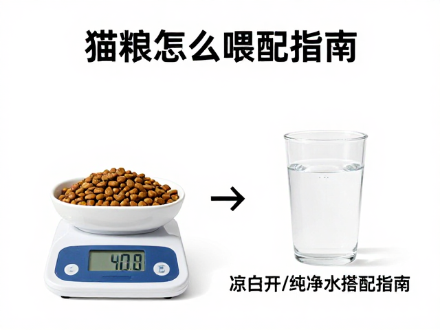 猫粮怎么喂?主粮选择、称重计量与凉白开/纯净水搭配指南