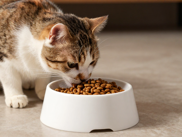 猫夜间活跃进食?选对主粮,专用碗,解决饮水清洁与挑食难题