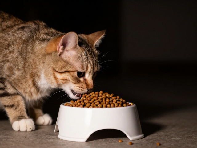 猫夜间活跃进食?选对主粮,专用碗,解决饮水清洁与挑食难题