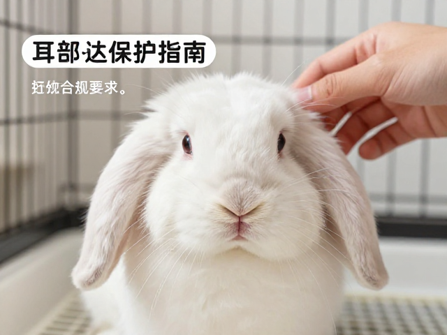 垂耳兔耳部保护指南,笼子选型与轻声互动技巧