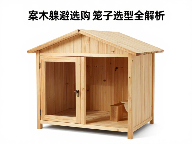 宠物冬季防寒指南，实木躲避屋选购与笼子选型全解析