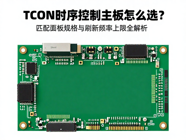 TCON时序控制主板怎么选?匹配面板规格与刷新频率上限全解析