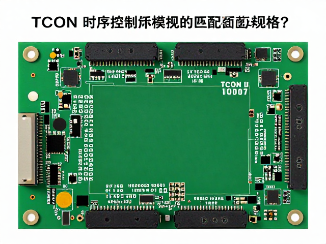 TCON时序控制主板如何匹配面板规格?解析色深位宽关键作用