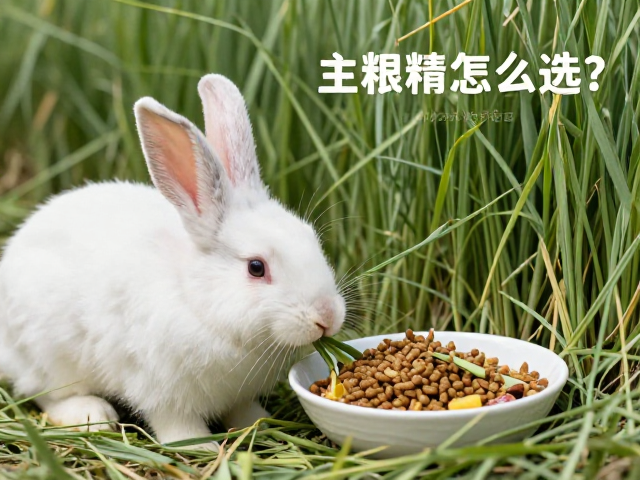 幼兔喂养指南,主粮怎么选?无限供应牧草与少量多餐法