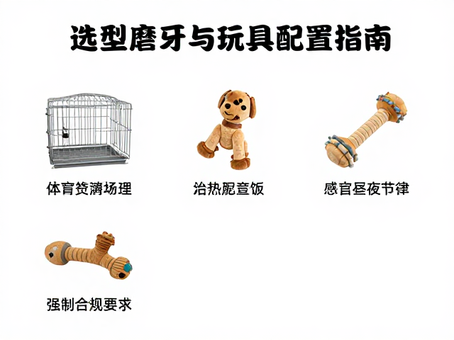 笼具选型与磨牙玩具配置指南,助宠物维持昼夜节律