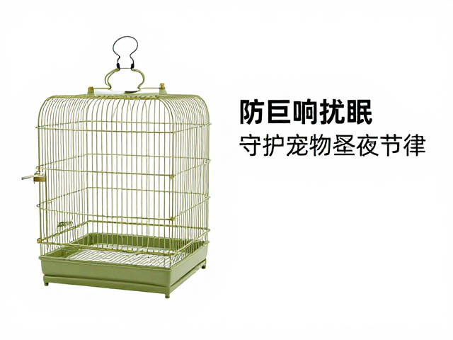 鸟笼选型避坑,防巨响扰眠,守护宠物昼夜节律