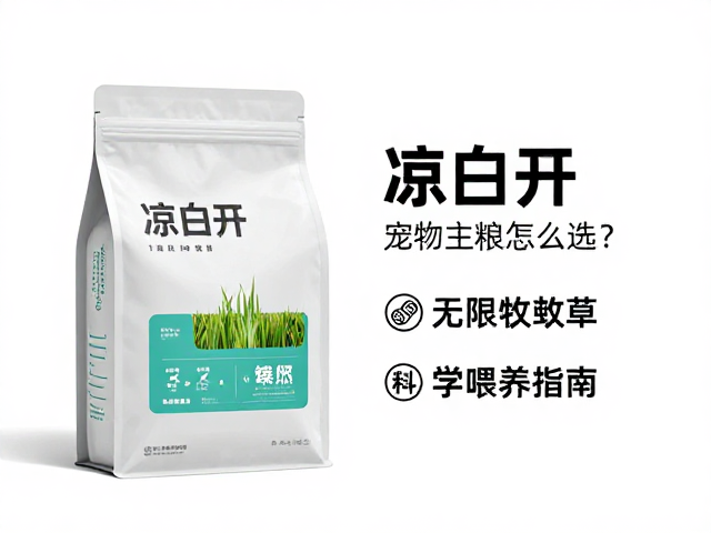 宠物主粮怎么选？凉白开配无限牧草，科学喂养指南