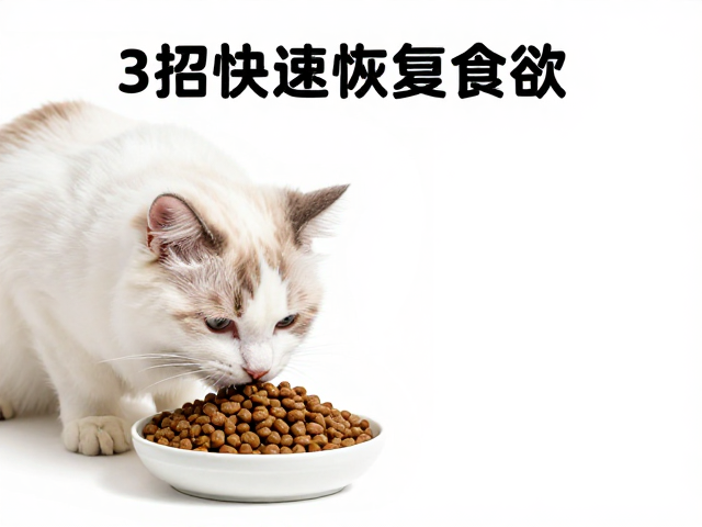 猫咪食欲突然减退？换凉白开或纯净水喂主粮，3招快速恢复食欲