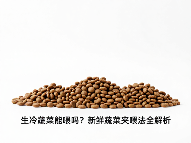 猫粮怎么选?生冷蔬菜能喂吗?新鲜蔬菜夹喂法全解析