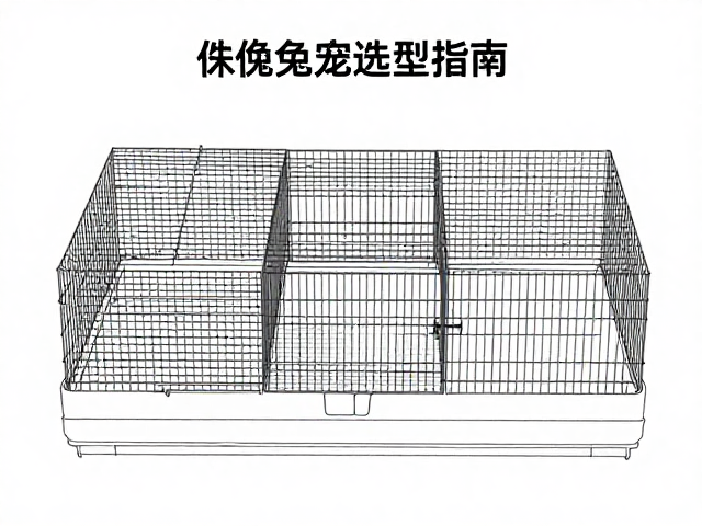 侏儒兔笼子选型指南,如何避免过度拥挤,预留充足活动空间
