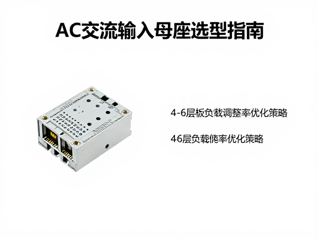 AC交流输入母座选型指南,4-6层板负载调整率优化策略