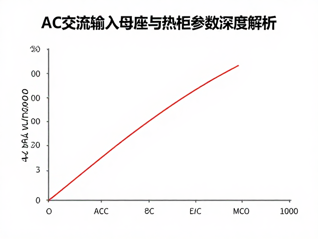 AC交流输入母座效率曲线测试与热阻参数深度解析