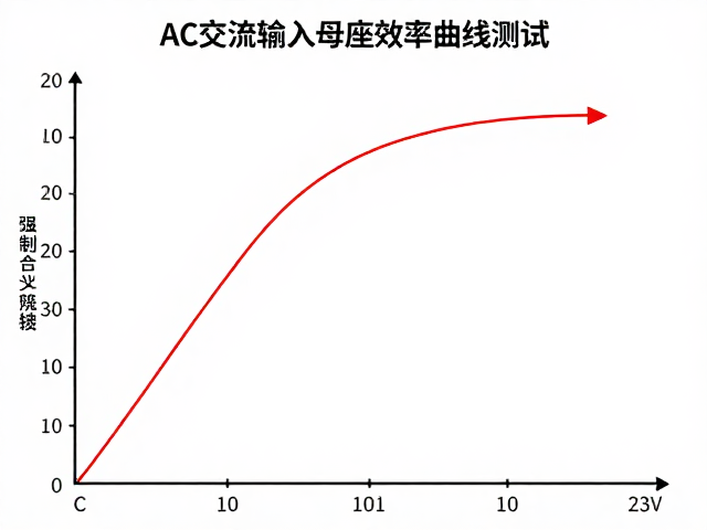 AC交流输入母座效率曲线测试与热阻参数深度解析