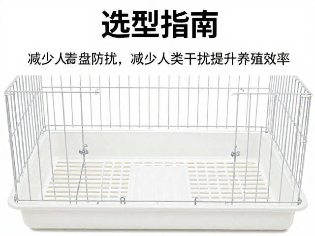 笼子选型指南，塑料底盘防扰，减少人类干扰提升养殖效率