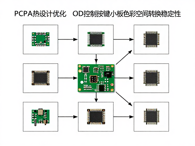 PCBA热设计优化,提升OSD控制按键小板色彩空间转换稳定性