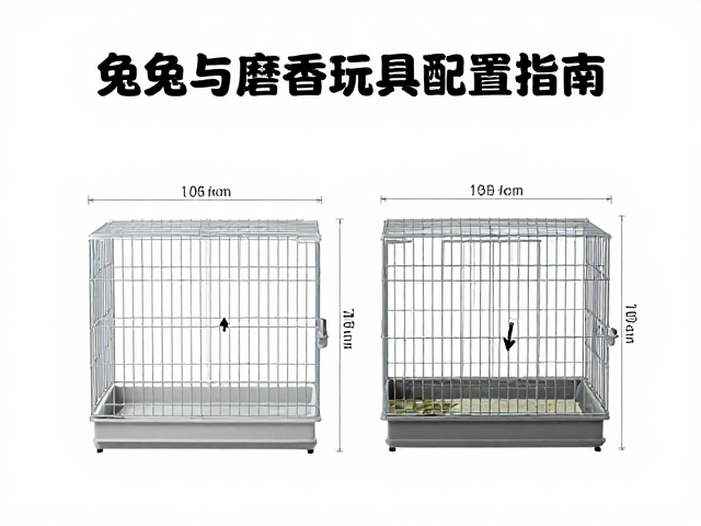 兔子笼选型与磨牙玩具配置指南,减少人类干扰提升宠物舒适度