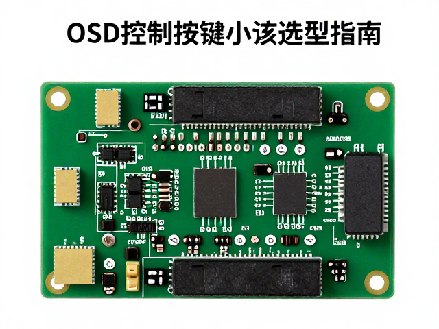 联咏科技驱动IC,按键扫描矩阵,OSD控制按键小板选型指南