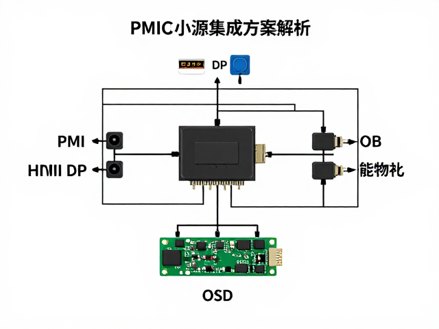 HDMI/DP信号输入与PMIC电源管理,OSD控制按键小板集成方案解析
