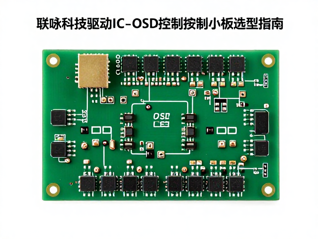 联咏科技驱动IC,按键扫描矩阵,OSD控制按键小板选型指南