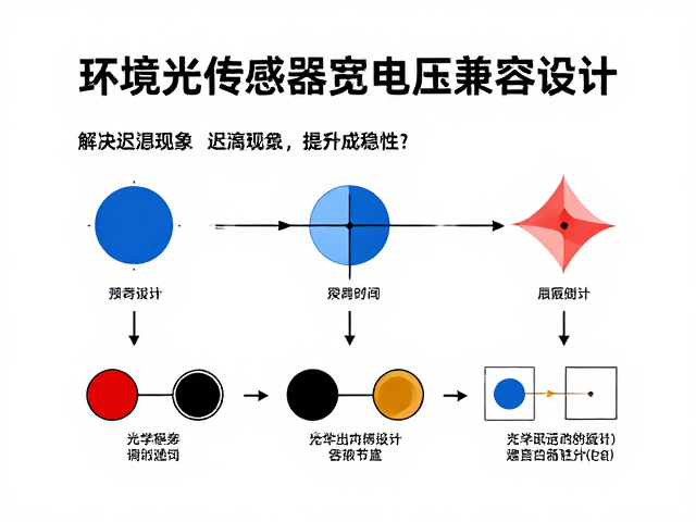 环境光传感器宽电压兼容设计,解决迟滞现象提升稳定性