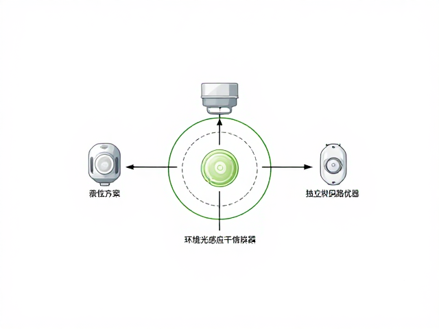 环境光感应传感器抗光污染干扰方案,独立供电回路优化