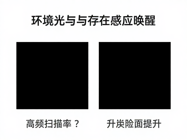 环境光与存在感应唤醒，高频扫描率如何提升用户体验？
