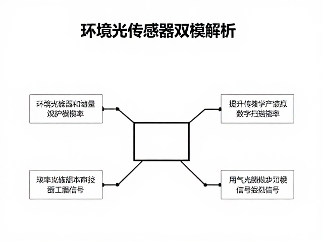 环境光传感器双模解析,高频扫描率如何提升数字/模拟信号精度