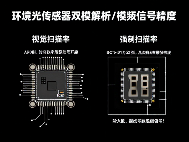 环境光传感器双模解析,高频扫描率如何提升数字/模拟信号精度