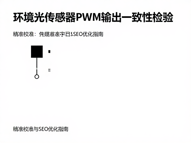 环境光传感器PWM输出一致性检验,精准校准与SEO优化指南