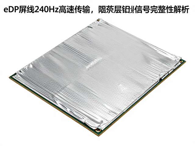 eDP屏线240Hz高速传输,屏蔽层铝箔选型与信号完整性解析