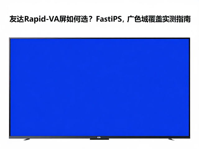 友达Rapid-VA屏如何选？Fast IPS，广色域覆盖实测指南