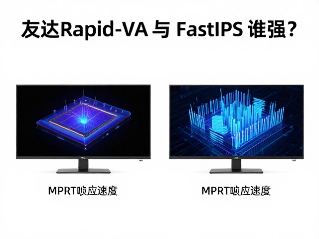 友达Rapid-VA与Fast IPS谁强?揭秘MPRT响应速度与显示效果
