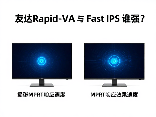 友达Rapid-VA与Fast IPS谁强?揭秘MPRT响应速度与显示效果
