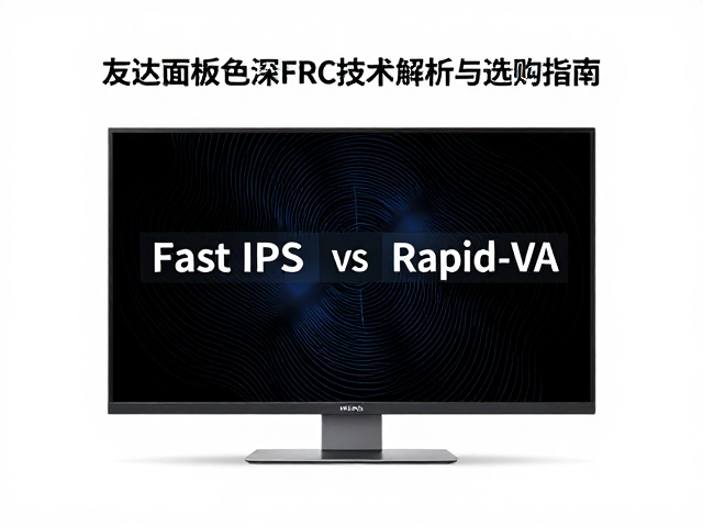 Fast IPS vs Rapid-VA,友达面板色深FRC技术解析与选购指南