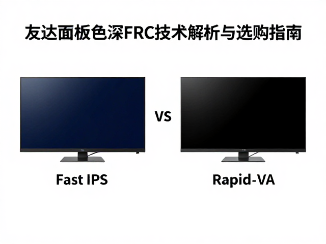 Fast IPS vs Rapid-VA,友达面板色深FRC技术解析与选购指南
