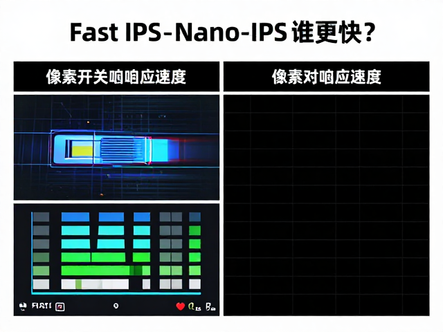 Fast IPS与Nano-IPS谁更快?像素开关响应速度实测对比