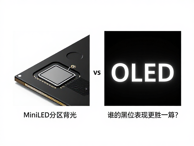 MiniLED分区背光vs OLED自发光，谁的黑位表现更胜一筹？