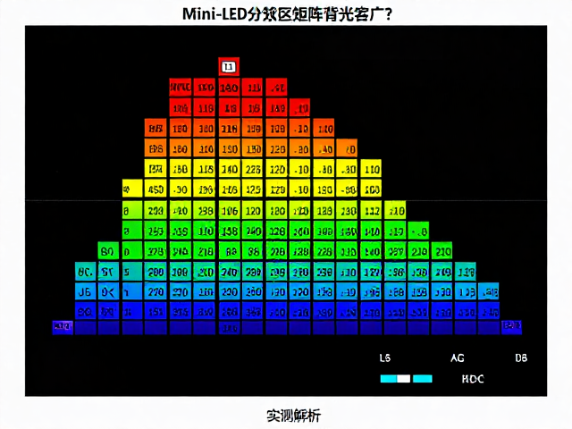 Mini-LED分区矩阵背光技术，NTSC色域范围有多广？实测解析